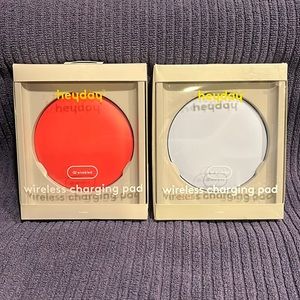 (2)-NIB-heyday-Qi Wireless 5W High Charging Speed Pads-Includes micro USB cables